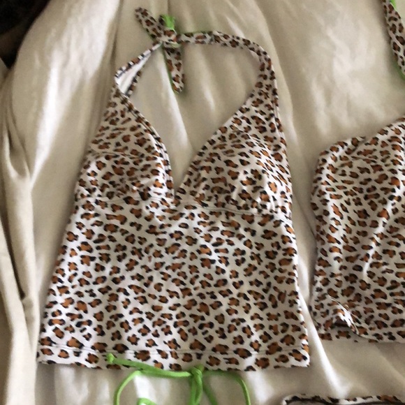 Rebel Beach Swim Suit - sz LG with 2 sz MD tops - Picture 6 of 12